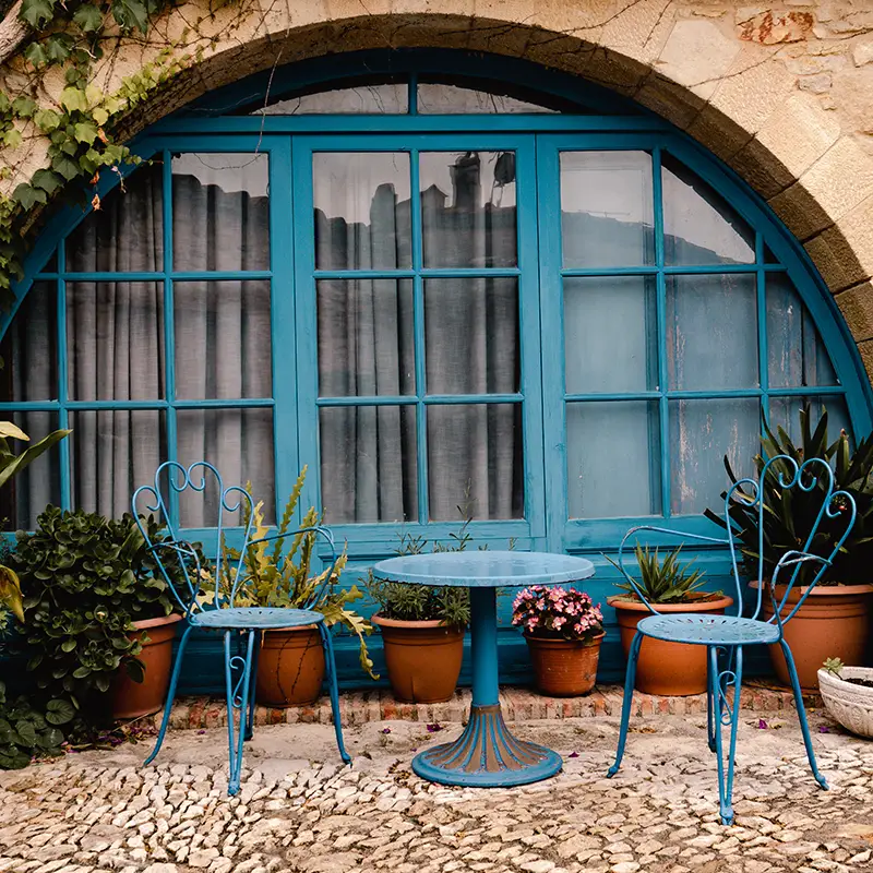 Serramenti visti dall'esterno