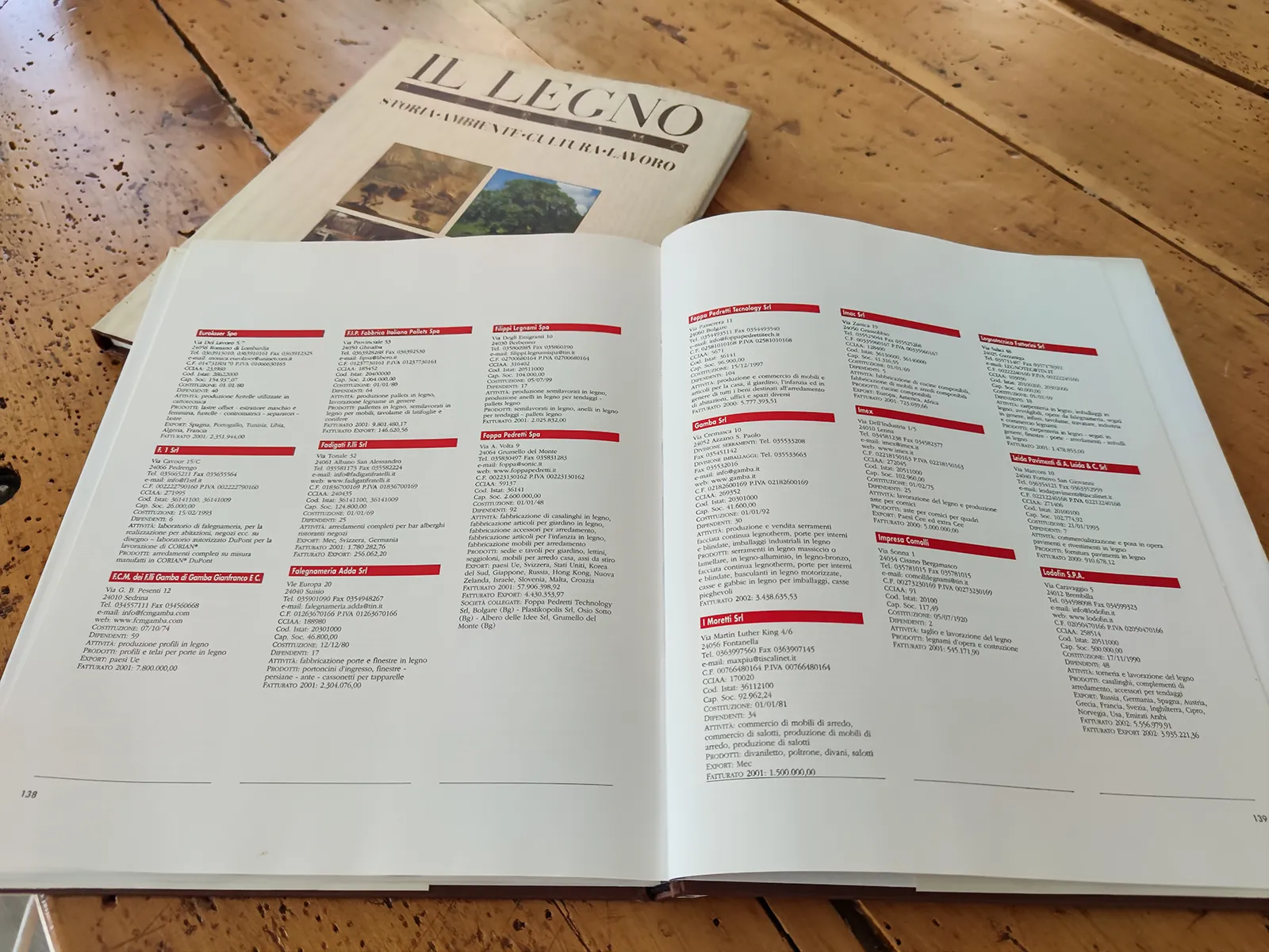 Libro “Il legno a Bergamo - Le industrie tra tradizione e futuro” ed. Bolis Libro “Il legno a Bergamo - Le industrie tra tradizione e futuro” ed. Bolis