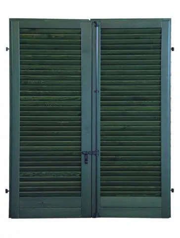 Rilucidatura persiane in legno