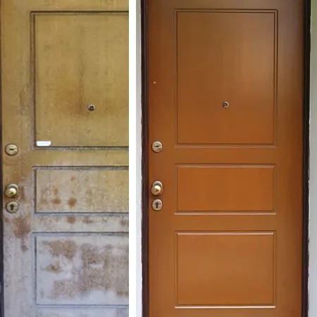 Portone blindato in legno Portone blindato in legno
